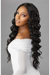 Sensationnel Butta Human Hair Blend Lace Front Wig - DEEP TWIST 26" - SoGoodBB.com