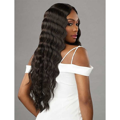 Sensationnel Butta Human Hair Blend Lace Front Wig - LOOSE CRIMP 28" - SoGoodBB.com