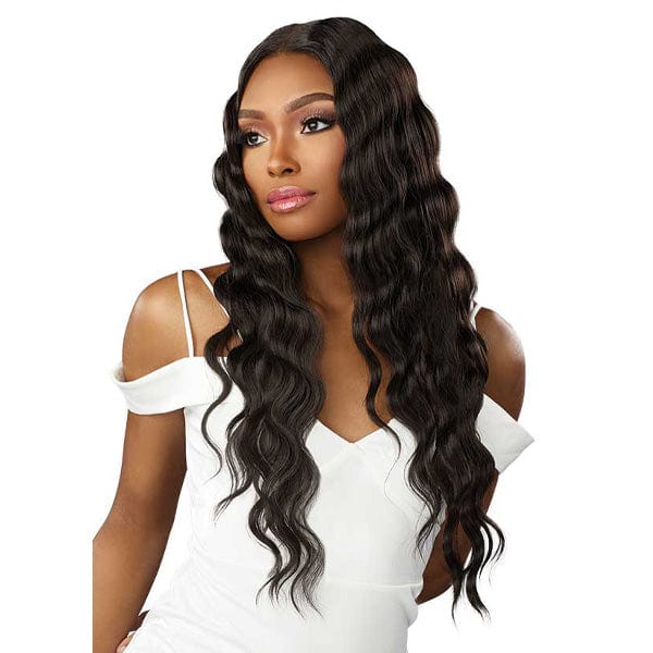 Sensationnel Butta Human Hair Blend Lace Front Wig - LOOSE CRIMP 28" - SoGoodBB.com