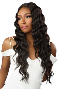 Sensationnel Butta Human Hair Blend Lace Front Wig - LOOSE CRIMP 28" - SoGoodBB.com