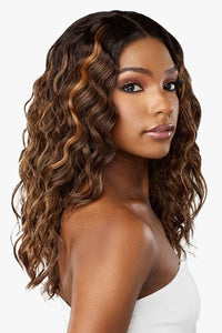 Sensationnel Butta Human Hair Blend Lace Front Wig - LOOSE CURLY 18" - SoGoodBB.com