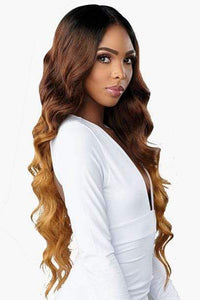 Sensationnel Butta Human Hair Blend Lace Front Wig - OCEAN WAVE 30" - SoGoodBB.com