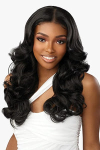 Sensationnel Butta Human Hair Blend Lace Front Wig - VOLUME CURL 22" - SoGoodBB.com