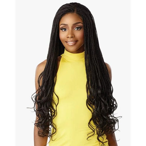 Sensationnel Cloud 9 4x4 Braid Lace Front Wig - BRAIDED BOX FRENCH CURL 30″ - SoGoodBB.com