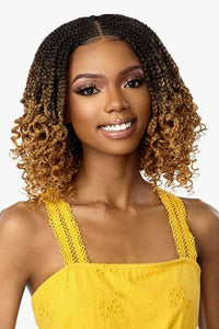 Sensationnel Cloud 9 4x4 Braid Lace Front Wig - FEED IN BOX BRAID TWIST 12" - SoGoodBB.com