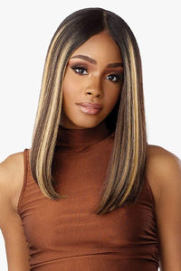 Sensationnel Cloud9 What Lace Human Hair Blend 13x6 Frontal Lace Wig - SHIYANA 14″ - SoGoodBB.com