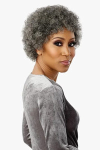 Sensationnel Empire Salt & Pepper 100% Human Hair Celebrity Series Wig - BLISS - SoGoodBB.com