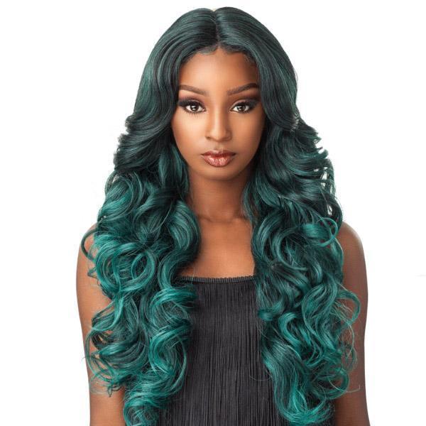 Sensationnel Empress Synthetic Natural Center Part Lace Front Wig - TRISSA - SoGoodBB.com