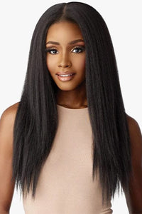 Sensationnel Kinky Edges Kinks & Co 13x6 HD Lace Front Wig - 13x6 KINKY STRAIGHT 24" - SoGoodBB.com