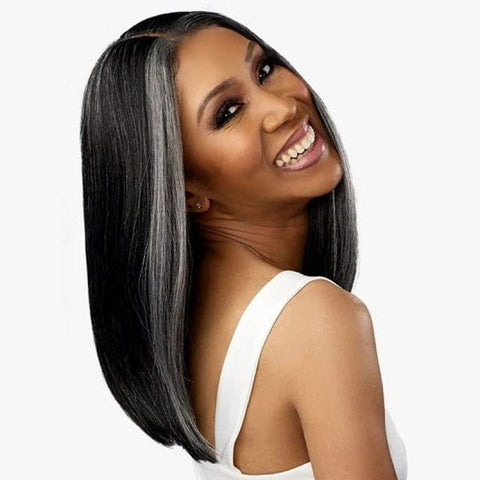 Sensationnel Synthetic Hair Dashly Salt & Pepper Lace Wig - SP LACE UNIT 5 - SoGoodBB.com