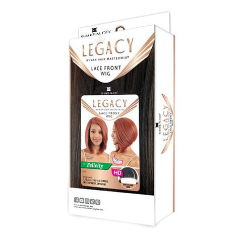 Shake N Go Legacy Human Hair Blend Lace Front Wig - FELICITY - SoGoodBB.com