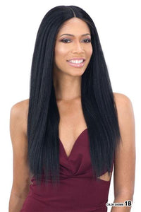 Shake N Go Organique Synthetic Hair Lace Front Wig - LIGHT YAKY STRAIGHT 24" - SoGoodBB.com