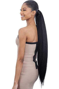 Shake-N-Go Organique Synthetic Pony Pro Ponytail - NATURAL YAKY 32" - Clearance - SoGoodBB.com
