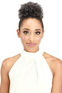 Zury Sis 100% Human Hair Coil Curl Ponytail - LADY JERRY - SoGoodBB.com