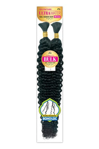 Zury Sis 100% Human Hair Crochet Braids - ULTRA WATER BULK 18" 22" - SoGoodBB.com