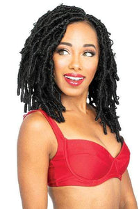 Zury Sis Distressed Crochet Braid - BUTTERFLY LOC 2X 10" - SoGoodBB.com