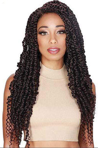 Zury Sis Diva Collection Synthetic Hand Tied Part Lace Front Wig - DIVA LACE PASSION TWIST - Unbeatable - SoGoodBB.com