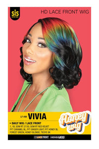 Zury Sis Honey Wig Synthetic HD Lace Front Wig - LF HW VIVIA - SoGoodBB.com