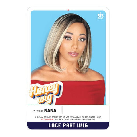 Zury Sis Honey Wig Synthetic HD Lace Part Wig - FW PART HW NANA - Unbeatable - SoGoodBB.com