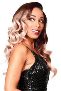 Zury Sis Prime Human Hair Blend HD Lace Wig - PM FRONTAL LACE IZA - Clearance - SoGoodBB.com