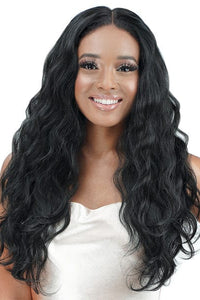Zury Sis Prime Human Hair Blend Lace Front Wig - PM FP KINKY BABY ZELDA - SoGoodBB.com