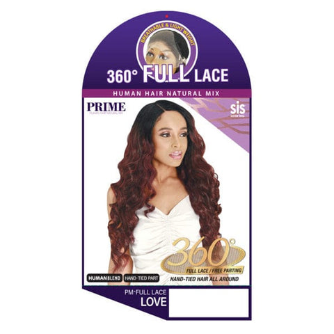 Zury Sis Prime Human Hair Blend Lace Front Wig - PM FULL LACE LOVE - SoGoodBB.com