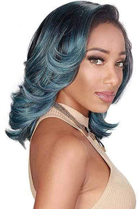 Zury Sis Royal Synthetic Pre Tweezed Swiss Lace Front Wig - SW LACE H MARA - Unbeatable - SoGoodBB.com
