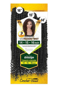 Zury Sis Synthetic Crochet Braid - V11 PASSION TWIST 14/15/16 - SoGoodBB.com