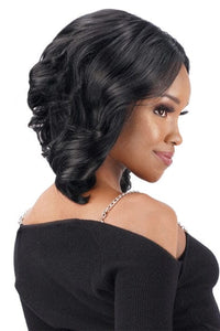 Zury Sis Synthetic Hair Angel Bob Style HD Lace Front Wig - ABENA - SoGoodBB.com