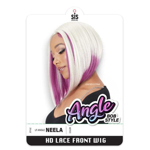 Zury Sis Synthetic Hair Angel Bob Style HD Lace Front Wig - NEELA - SoGoodBB.com