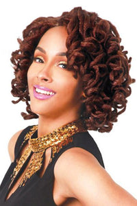 Zury Sis Synthetic Hair Faux Locs Swiss Lace Front Wig - LOC LACE BELLA - Unbeatable - SoGoodBB.com