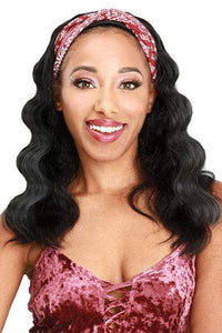Zury Sis Synthetic Hair Headband Wig - VB H CRIMP 14" - SoGoodBB.com