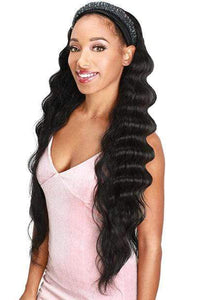 Zury Sis Synthetic Hair Headband Wig - VB H CRIMP 30" - Clearance - SoGoodBB.com
