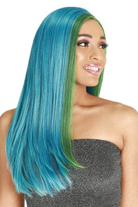 Zury Sis V-Lace Cut Synthetic Hair Lace Part Wig - LP VCUT LULA - SoGoodBB.com