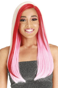 Zury Sis V-Lace Cut Synthetic Hair Lace Part Wig - LP VCUT LULA - SoGoodBB.com