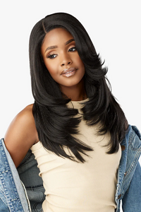 Sensationnel KINKY Edges Kinks & Co Y-PART KINKY BLOW OUT 20"