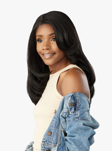 Sensationnel KINKY Edges Kinks & Co Y-PART KINKY BLOW OUT 20"