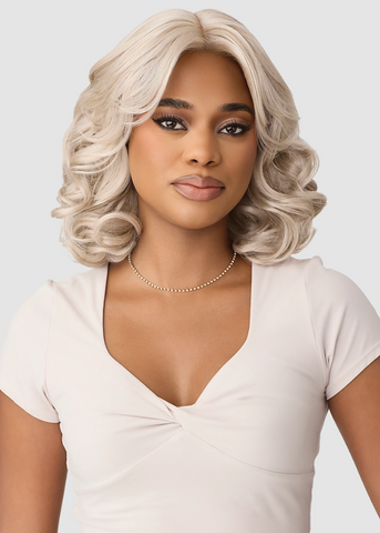 Outre Synthetic Swiss HD Lace Front Wig - MELORA