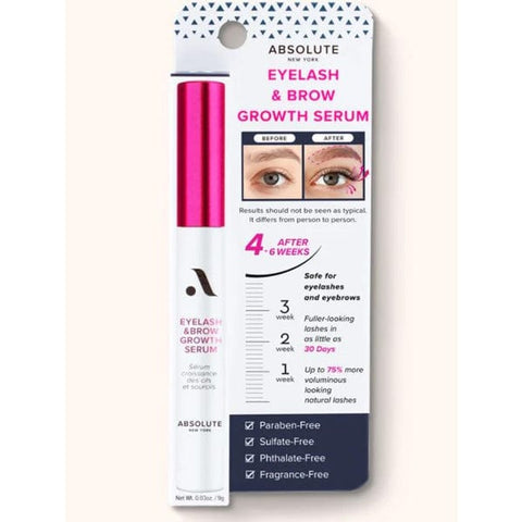 Absolute Eyes Absolute New York Eyelash & Brow Growth Serum - 0.03oz/9g - (MEBS01) - (C)