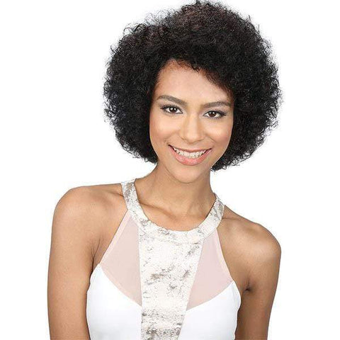 Bobbi Boss 100% Human Hair Full Wigs Bobbi Boss 100% Human Hair Wig - MH1234 AFRO - Clearance