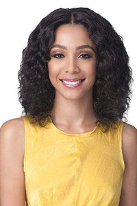 Bobbi Boss 100% Human Hair Lace Wigs Bobbi Boss 100% Brazilian Virgin Remy Bundle Hair Full Lace Wig - BNGLWNC16 NATURAL CURL 16"