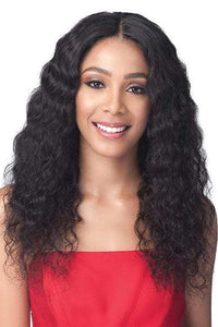 Bobbi Boss 100% Human Hair Lace Wigs Bobbi Boss 100% Brazilian Virgin Remy Bundle Hair Full Lace Wig - BNGLWNC24 NATURAL CURL 24"