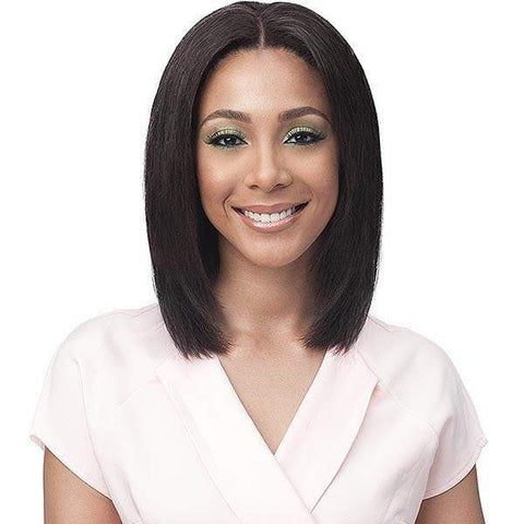 Bobbi Boss 100% Human Hair Lace Wigs Bobbi Boss 100% Brazilian Virgin Remy Bundle Hair Full Lace Wig - BNGLWST16 STRAIGHT 16"