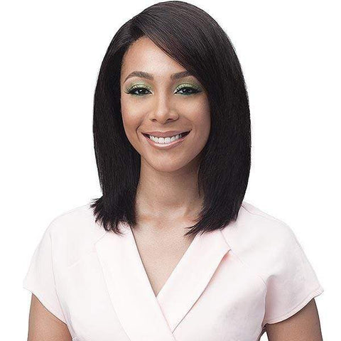 Bobbi Boss 100% Human Hair Lace Wigs Bobbi Boss 100% Brazilian Virgin Remy Bundle Hair Full Lace Wig - BNGLWST16 STRAIGHT 16"