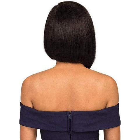 Bobbi Boss 100% Human Hair Lace Wigs Bobbi Boss 100% Human Hair Sleek Bob Lace Front Wig - MHLF401 HH NADINE