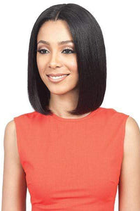 Bobbi Boss 100% Human Hair Lace Wigs Bobbi Boss 100% Human Hair Sleek Bob Lace Front Wig - MHLF404 HH ANDREA - Unbeatable