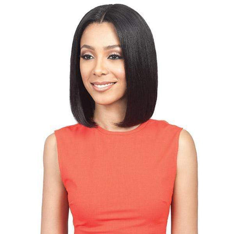 Bobbi Boss 100% Human Hair Lace Wigs Bobbi Boss 100% Human Hair Sleek Bob Lace Front Wig - MHLF404 HH ANDREA - Unbeatable