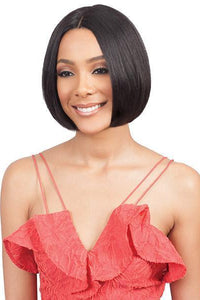 Bobbi Boss 100% Human Hair Lace Wigs Bobbi Boss 100% Human Hair Swiss Lace Front Wig - MHLF802 EMA SHORT