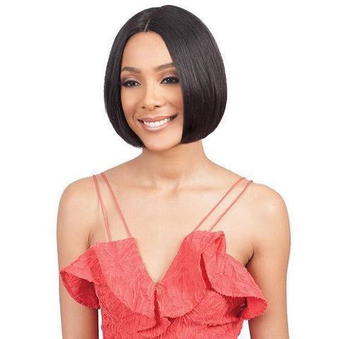 Bobbi Boss 100% Human Hair Lace Wigs Bobbi Boss 100% Human Hair Swiss Lace Front Wig - MHLF802 EMA SHORT