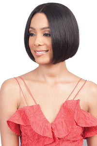 Bobbi Boss 100% Human Hair Lace Wigs Bobbi Boss 100% Human Hair Swiss Lace Front Wig - MHLF802 EMA SHORT